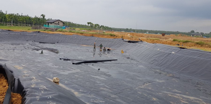 thi công màng chống thấm hdpe