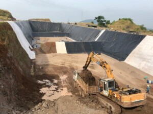 Thi công công trình màng chống thấm hdpe