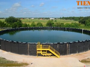 Hồ chứa nước có sử dụng màng HDPE