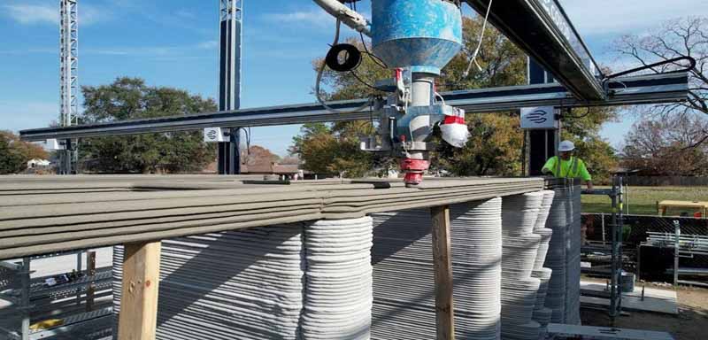 Công nghệ in 3D đóng vai trò quan trọng trong việc phát triển của ngành xây dựng và công nghiệp
